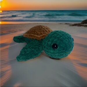 Crochet Turtle Plushie